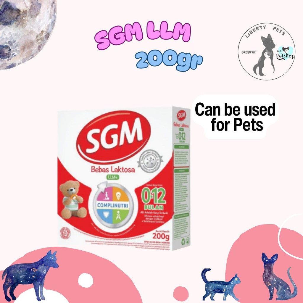 SGM LLM Susu Bebas Laktosa 200 Gram / 400gram