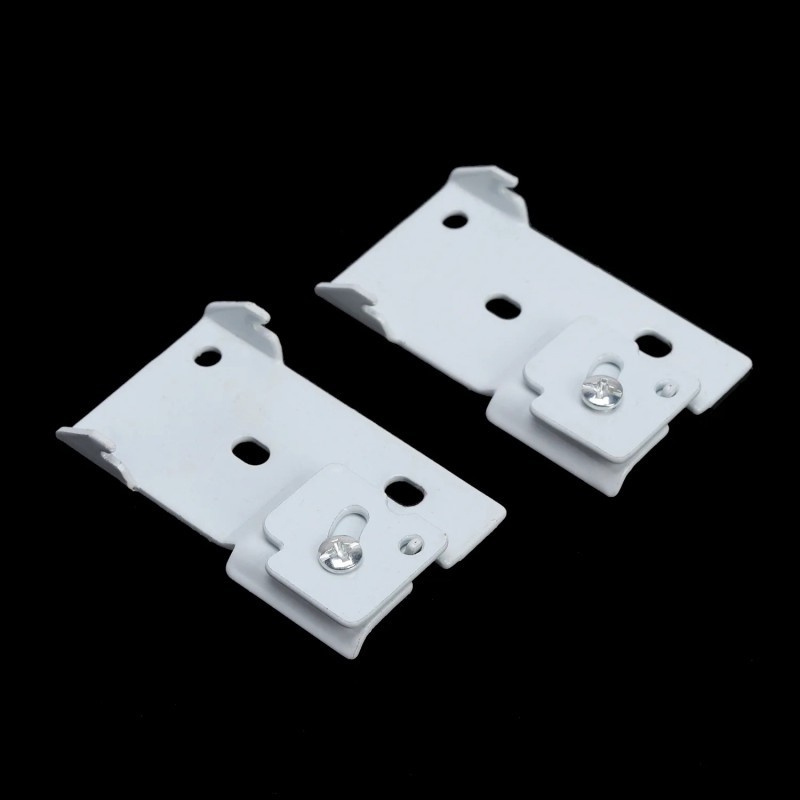 Isi 10 Bracket Plafon Gorden Kaki Penyangga Batang Gorden Lengkung Flexible -