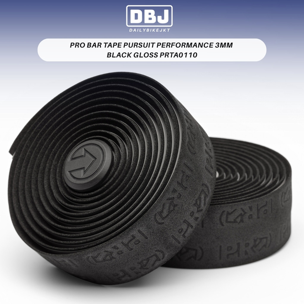 PRO BAR TAPE PURSUIT PERFORMANCE 3MM BLACK GLOSS PRTA0110
