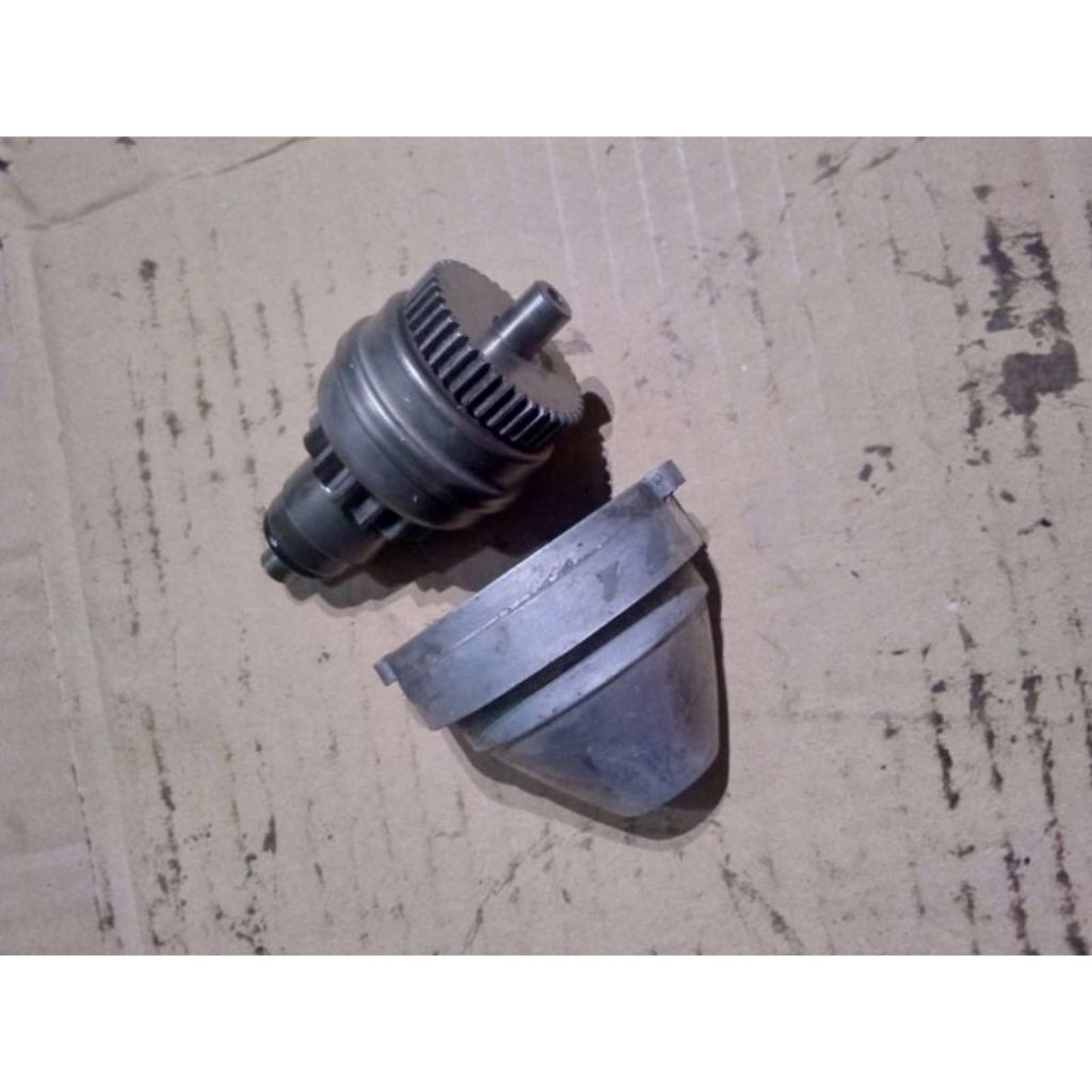 Gigi Pinion Dobel Stater Honda Vario 110 Old Techno Original Second