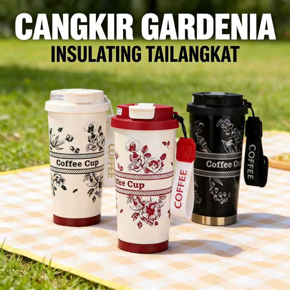 Botol Portable Kenangan Tumbler 530ml Mug Cangkir Coffee Stainless Coffee Tumbler Termos Kopi Tumble