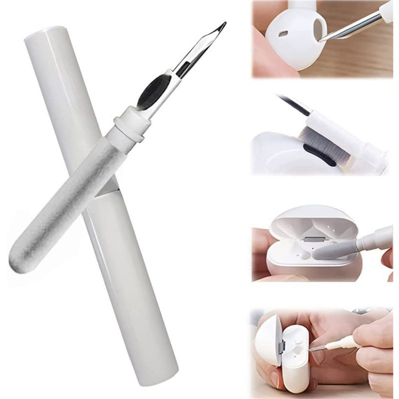 Dual Head Bluetooth Earphone Cleaning Pen Cleaning Tools for Airpods Earbuds Case Bursh Kits for Sam