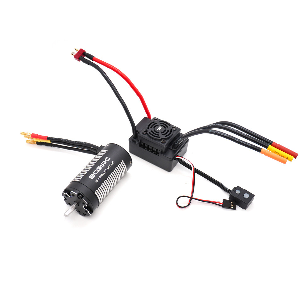 BOGIRC 3670/3674 120A/150 Brushless Combo for HSP Kyosho Traxxas Tamiya 1/8 1/10 RC Remote Control M