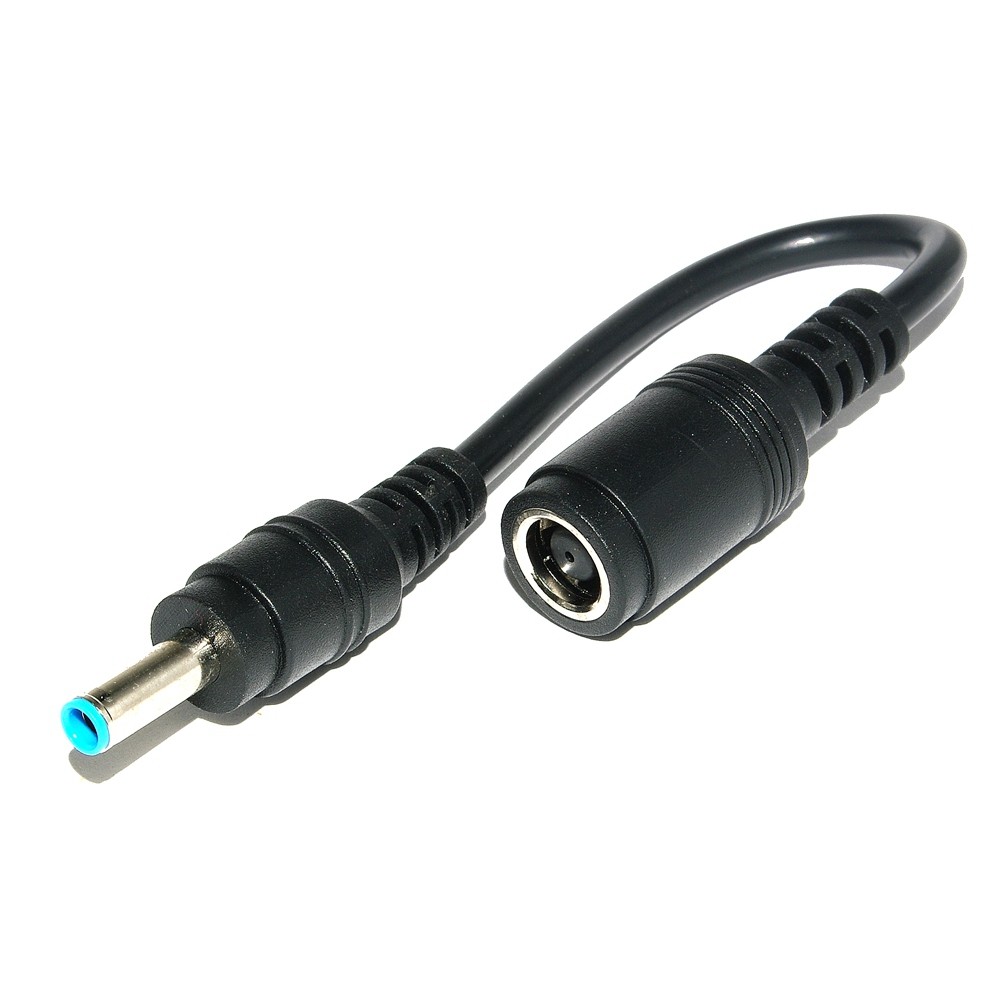 20CM Female 7.4mm x 5.0mm to 4.5mm x 3.0mm Male arger Adapter Power Plug Converter Cable DC jack for