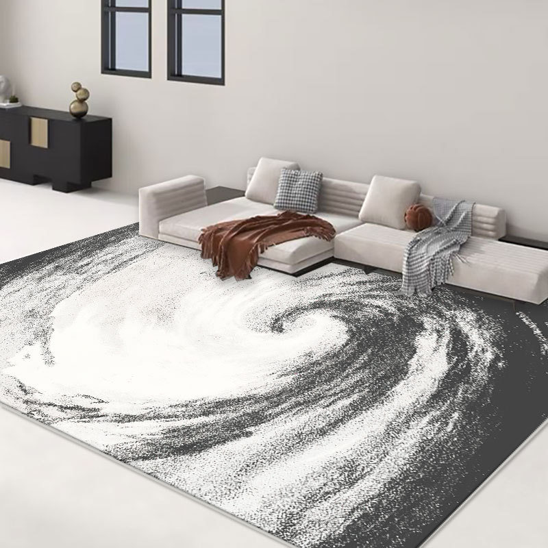 Karpet beludru kristal berukuran besar untuk ruangan karpet samping tempat tidur tatami karpet ruang
