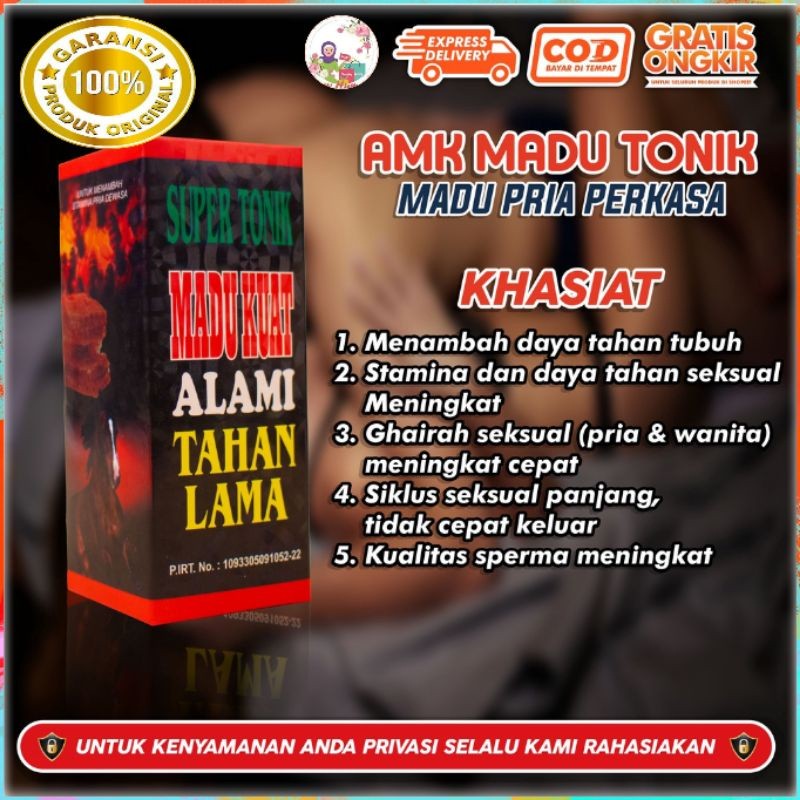 MADU SUPER TONIK CAP KUDA ORIGINAL MADU KUAT PRIA TAHAN LAMA