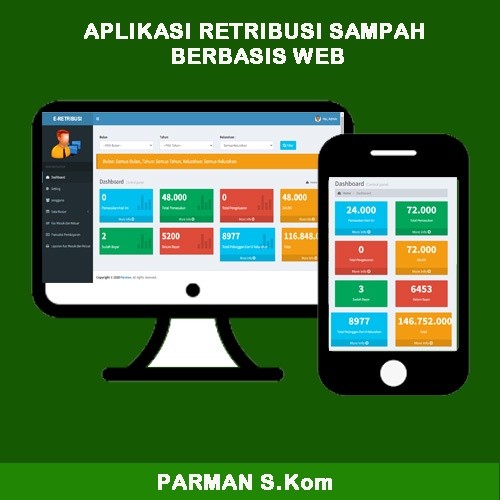 Aplikasi Retribusi Sampah Web Dengan Dashboard Keuangan