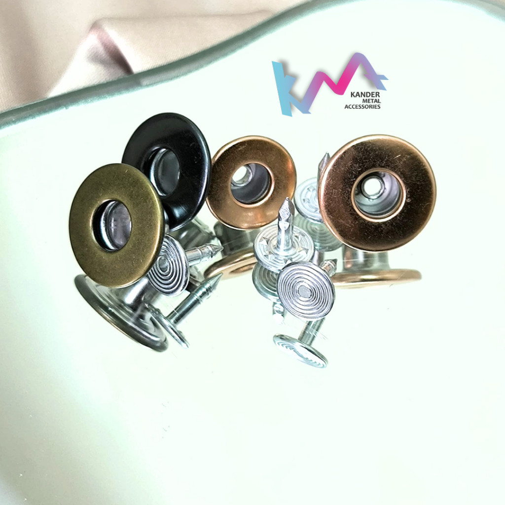 KANDER Jeans Button YKK kancing Jaket warna Goyang