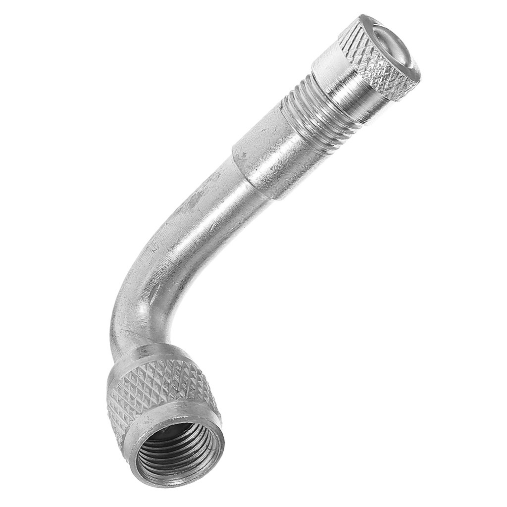 Brass 90 Degree Tire Valve Extension Adapter Stem Extender for Bicycle Motorcycle Trailer Sprinter V