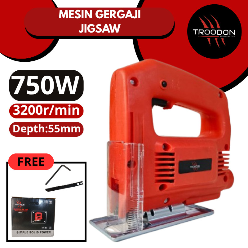 Mesin Jigsaw Modern Gergaji Kayu Super Tajam Mesin Potong Kayu Chainsaw Gergaji Listrik Kabel