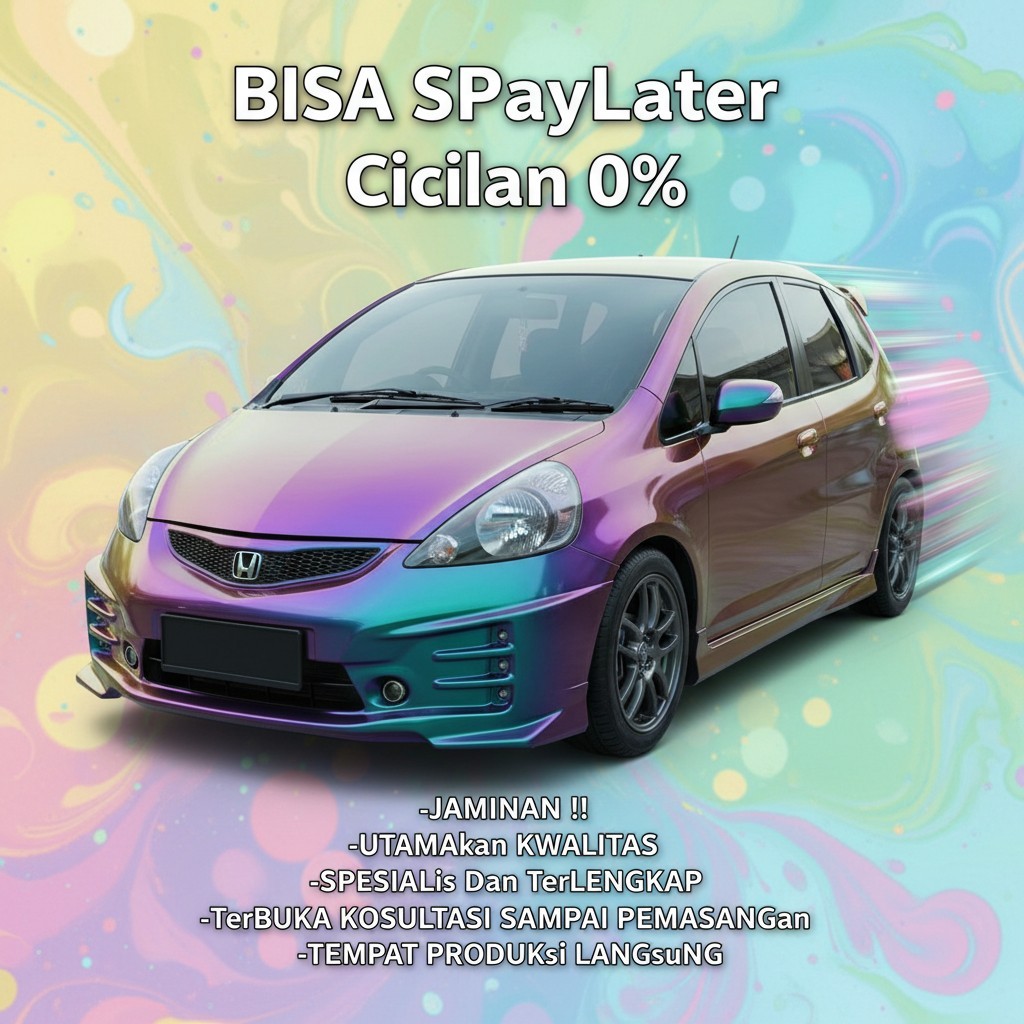 [READY] Bodykit Depan Dan Samping Jazz Gd3 Adaptasi Mugen Rs