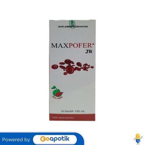 Maxpofer Jr Syrup 100 Ml Botol