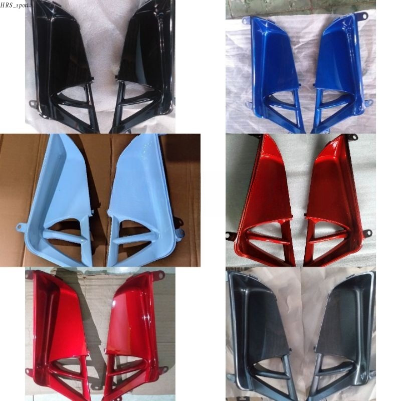 laci supra x 125 new batman cover sayap dalam honda supra x 125 new batman warna hitam biru merah ab