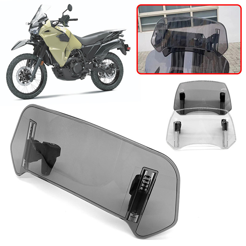 For Kawasaki KLR650 KLR-650 KLR 650 2020-2022 2023 2024 2025 Motorcycle Windshield Extension Spoiler