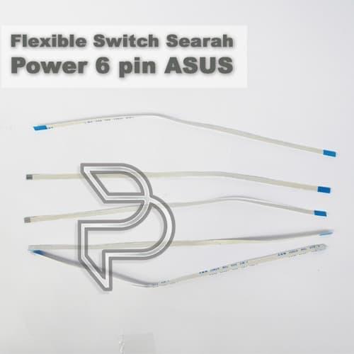 Kabel Cable Switch Power flexible fcp Laptop Asus 6 Pin Bolak Balik