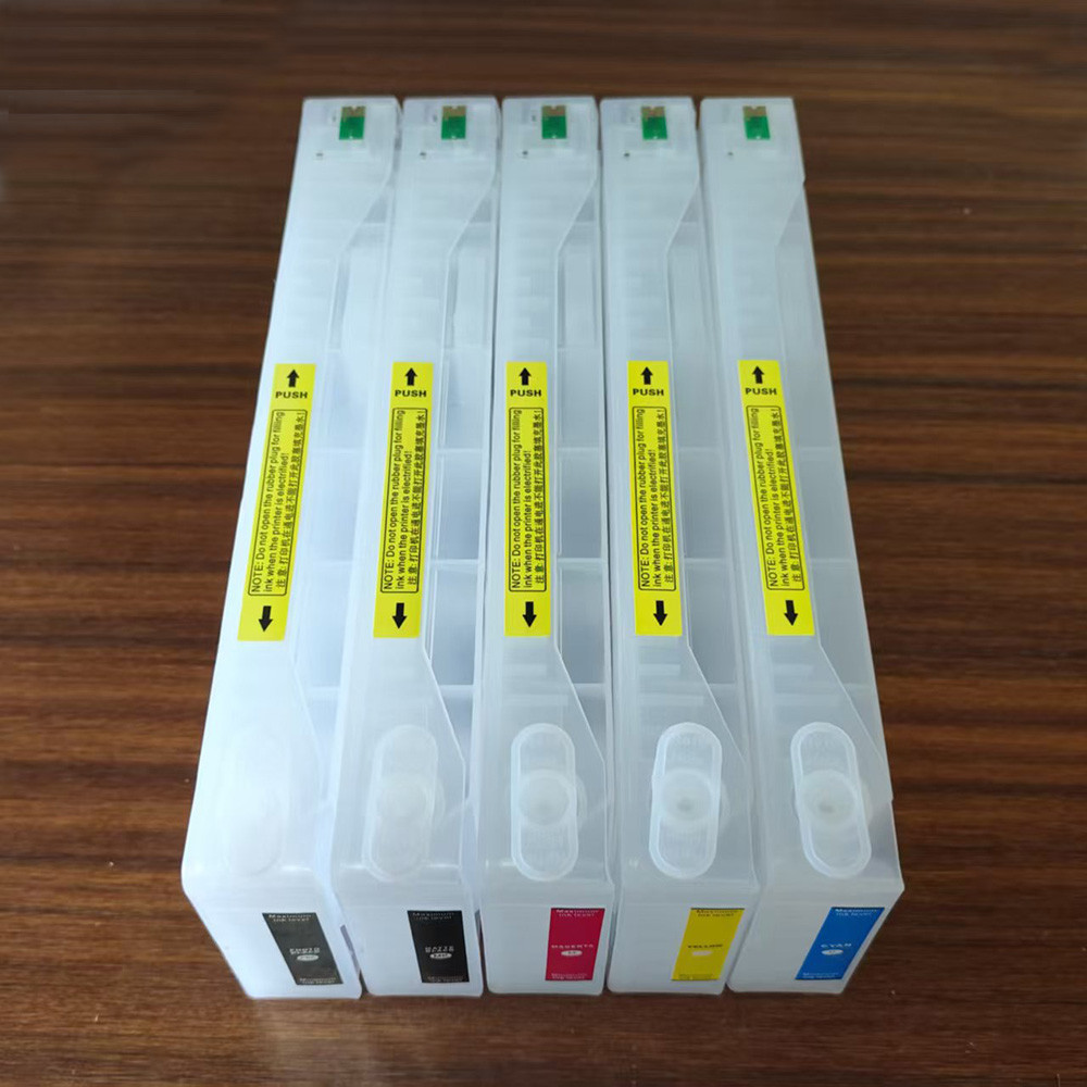 5Color 700ML T6361T6364 T6368 Refill Ink Cartridge with Resettable Chip for Epson Stylus Pro 7700 97