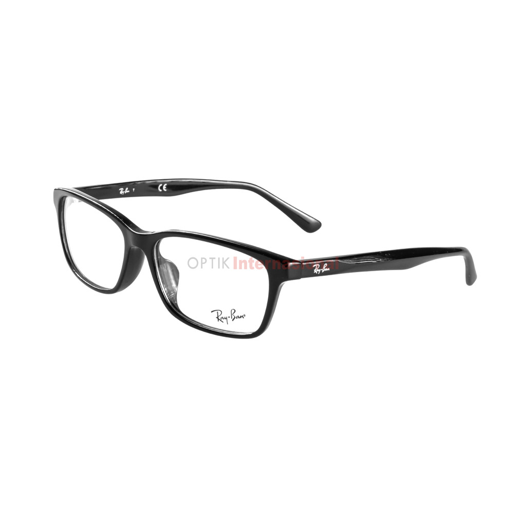 RAYBAN RB5318D C2000 Frame Rectangel Desain Adjustable Fashion Asian Fit