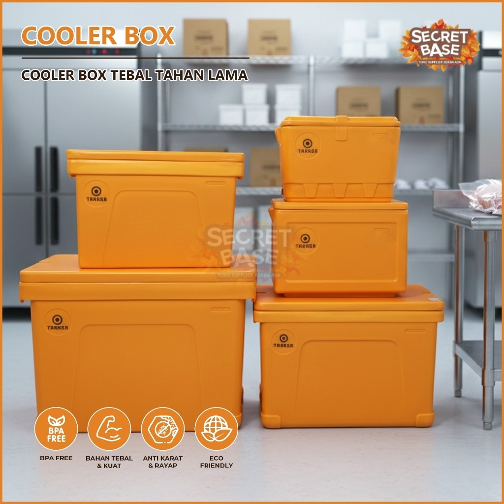 COOLER BOX - Container Box / Termos Es Kotak / Ice Box / Tempat Es Batu / Daging / Ikan