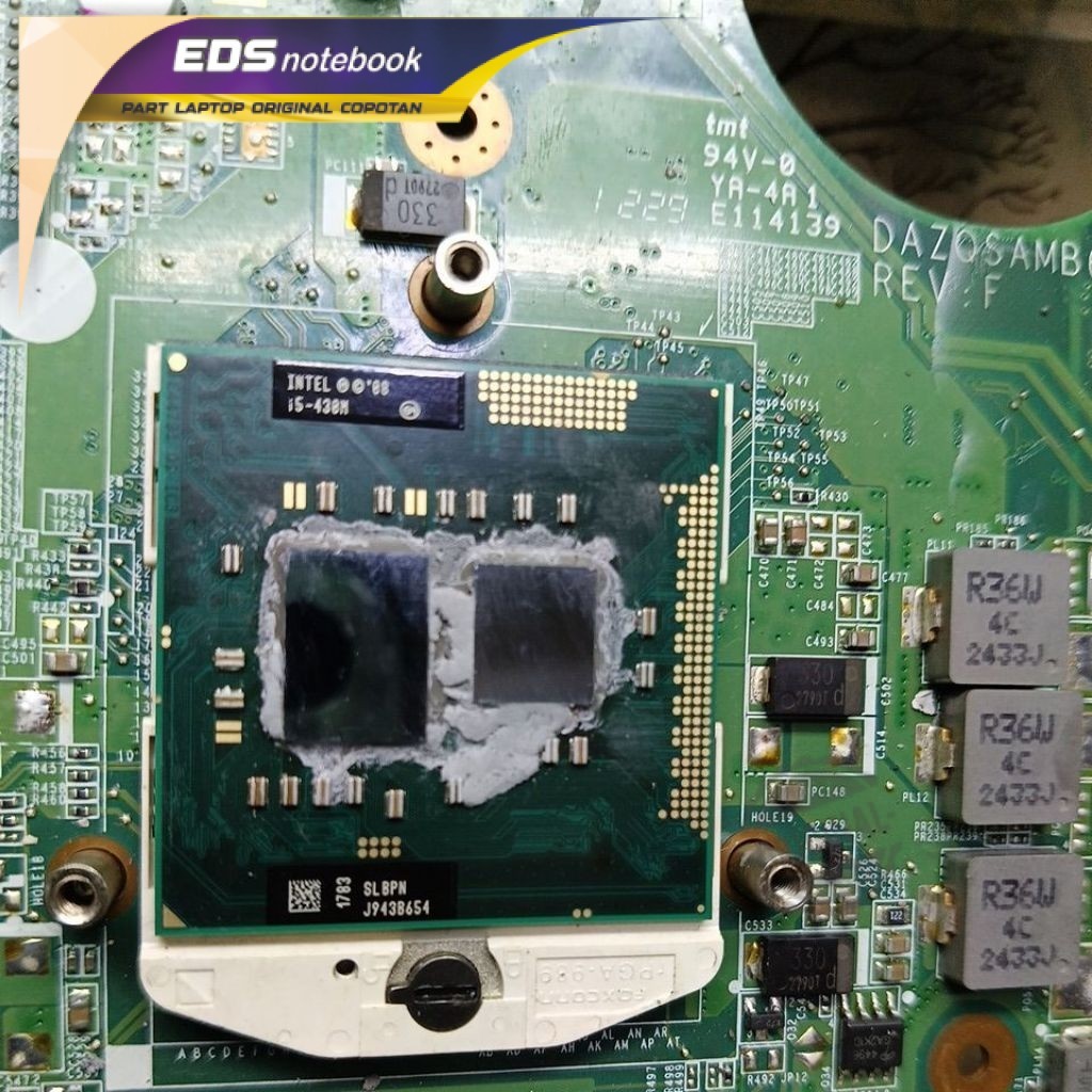 CPU Processor Procesor Laptop Intel Core i5-430M SLBPN 2.26GHz