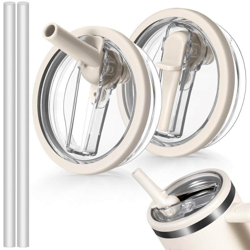 40oz Lid for Stanley Flip Straw Leak Proof Spill-proof Cup Cover Tumbler Lid Replacement for Stanley