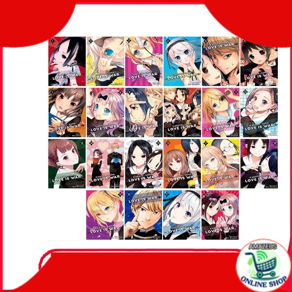 Kaguya-sama: Love Is War (manga), Vol. 1-28