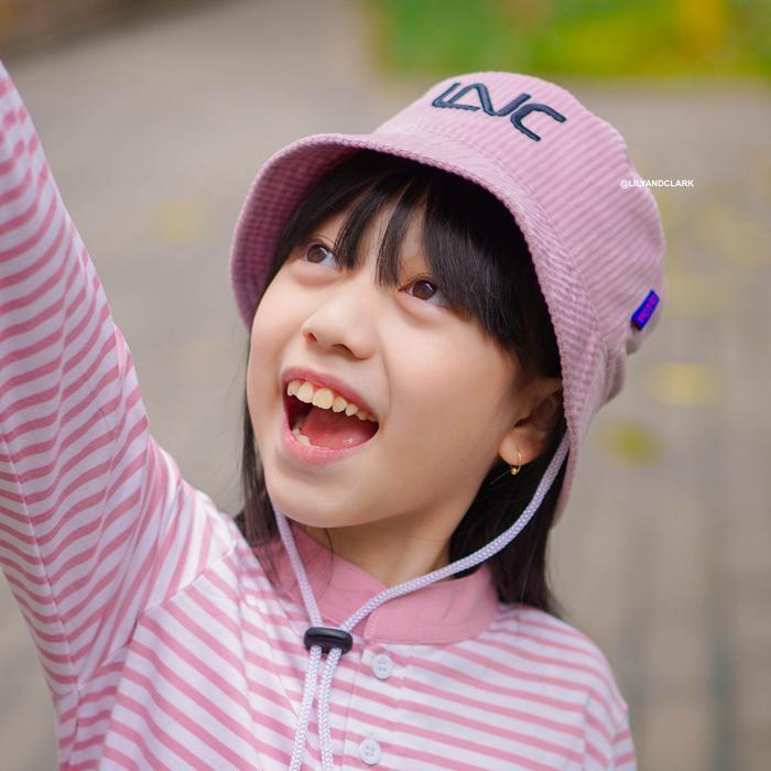 Lily And Clark Topi Bucket Corduroy Anak Warna Lilac - BC04- LILAC Fashion