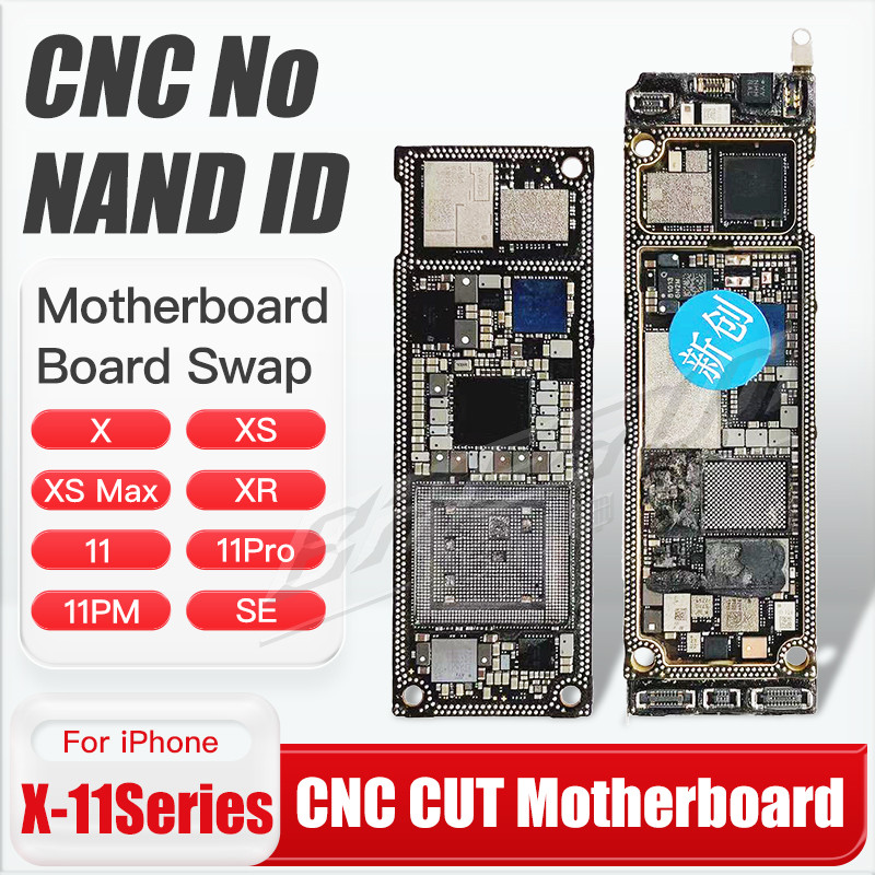 C CUT Motherboard For IPhone X Logic Board Xs Max Polishing CPU AP RF Board iPhone11 11Pro Max Switi