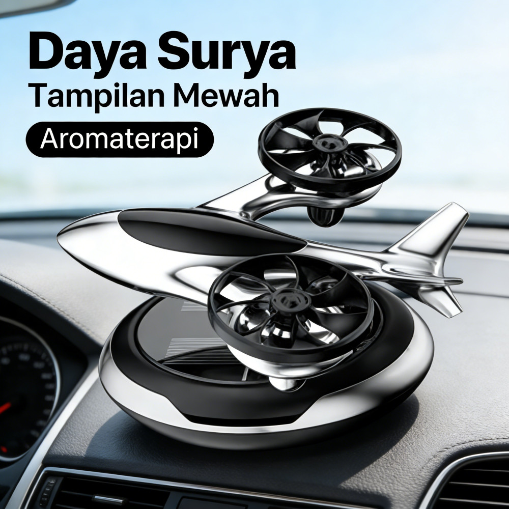Diffuser Hiasan Mobil Mewah Dashboard Parfum Mobil Aromaterapi / Mobil Parfum Helikopter Surya / Mob