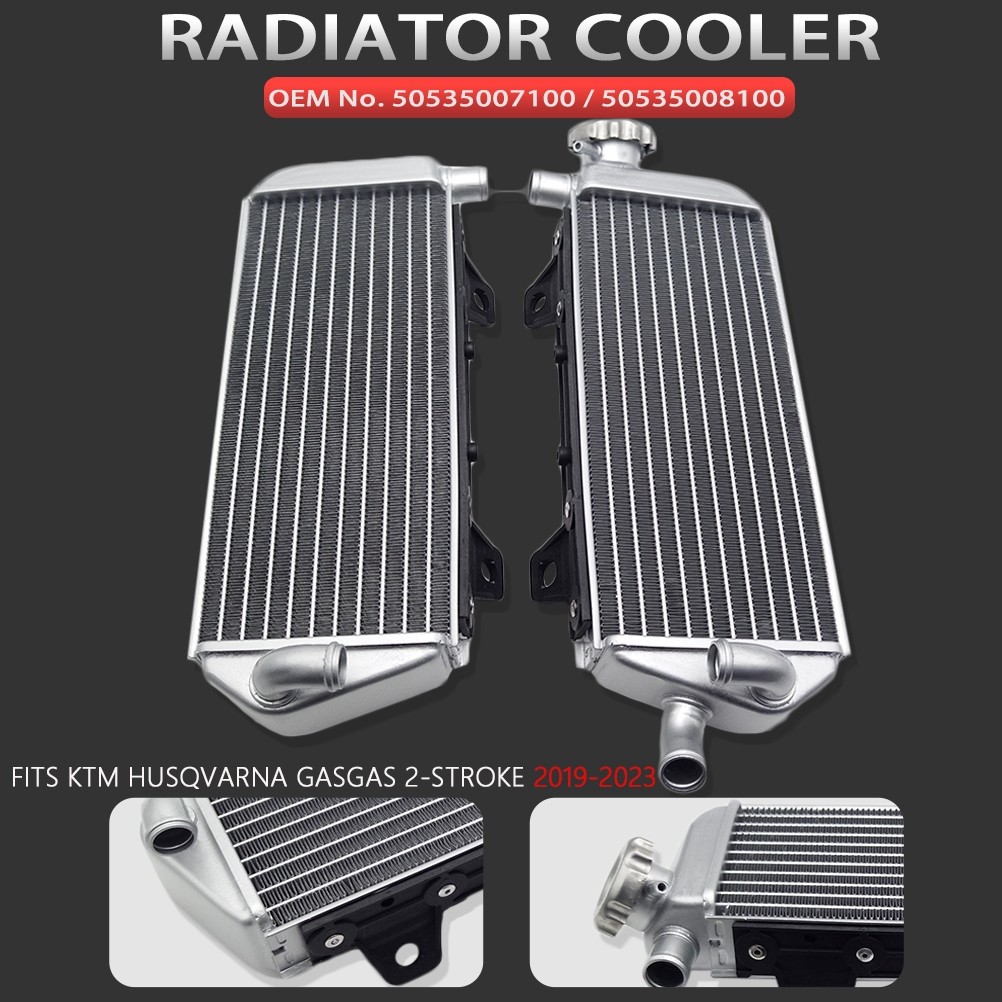 Radiator Aluminium Untuk Pendingin Mesin KTM HUSQVARNA GASGAS 2019-2023 Pendingin Pendingin Cairan P