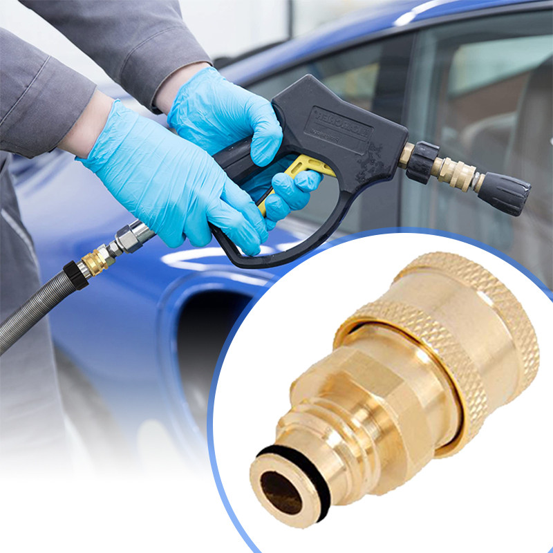 Quick Release Jet Washer 1/4 M16 Quick Release Gun Jet Cleaner Untuk Pressure Washer Ujung Gun