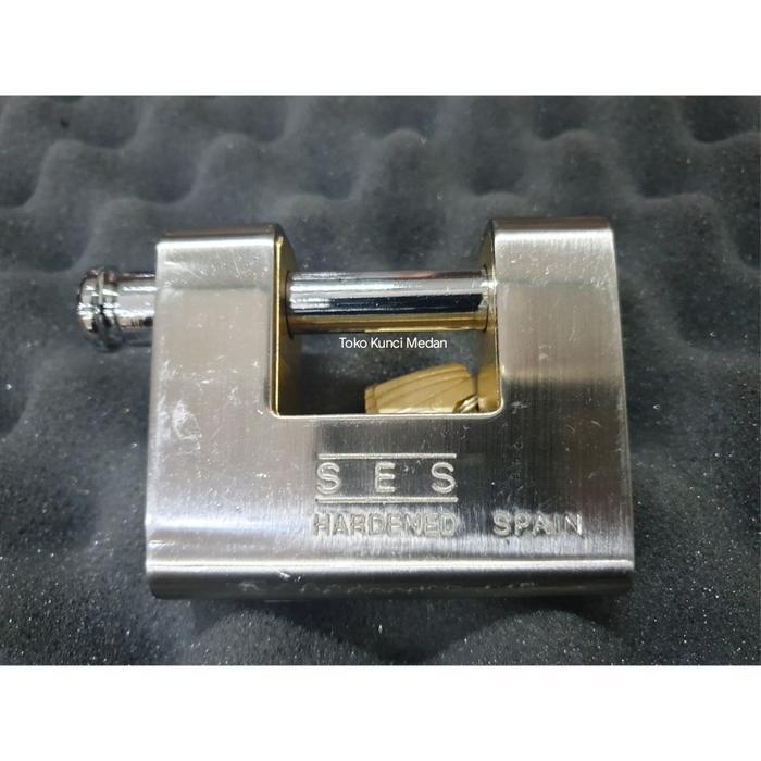 Gembok SES Lurus Panser 80 mm Original untuk Gudang / Rumah / Ruko