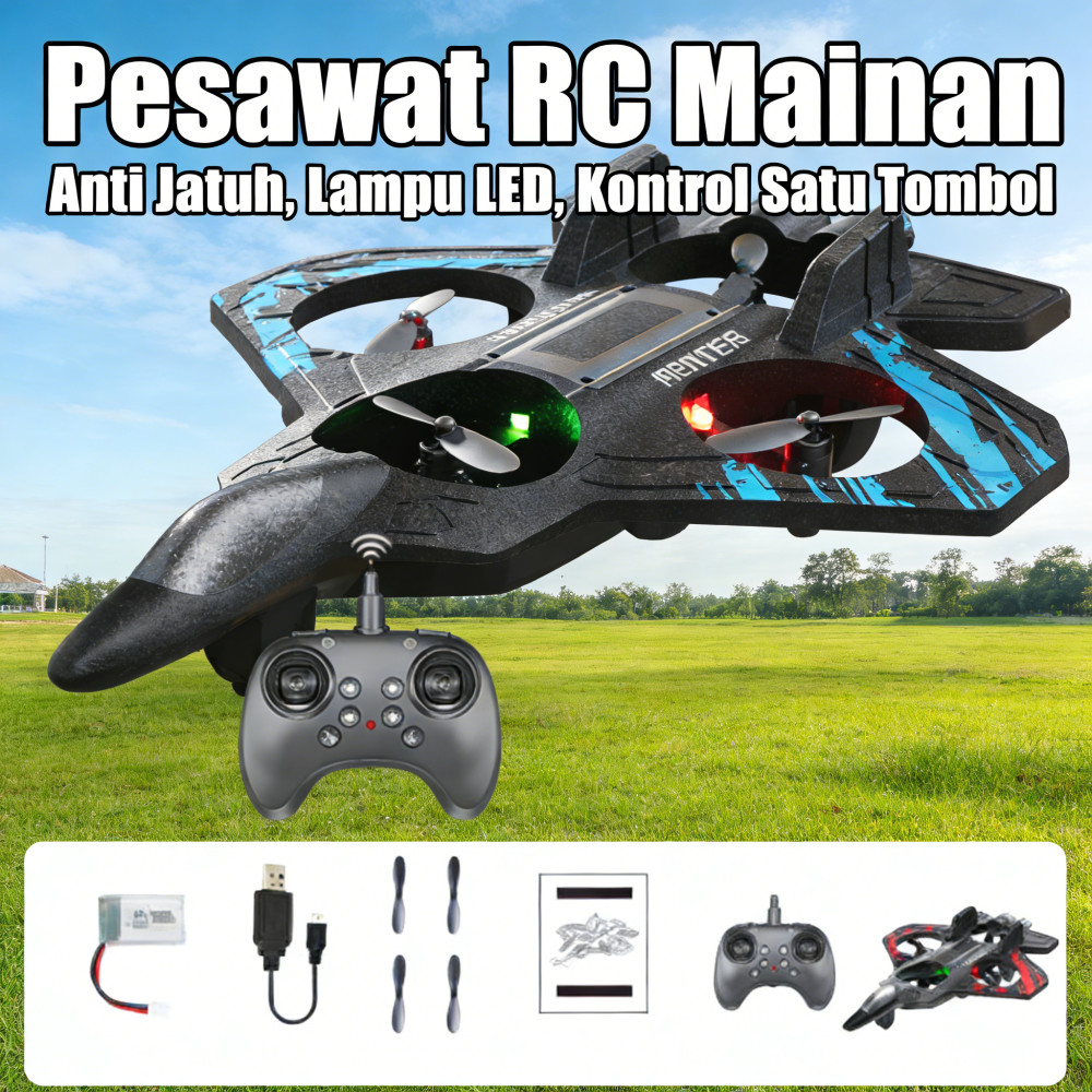 Mainan pesawat foam toy airplane rc airplane airplane glider airplane airplane terbang led pesawat r