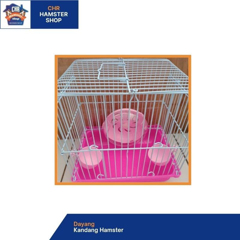 READY Kandang Hamster Mini / Kandang Hamster Kecil CHR Hamster Solo
