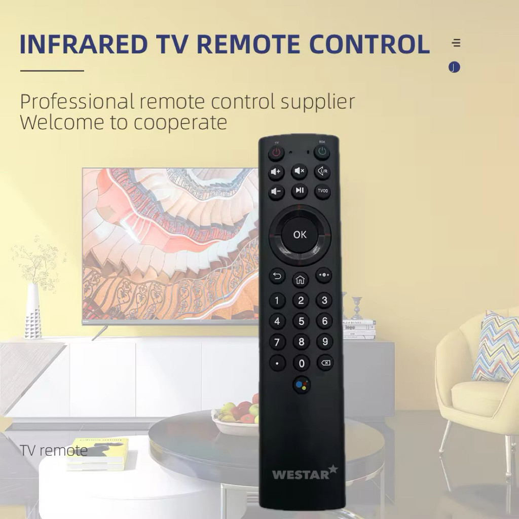 Remote STB B860H V5 B866F ZTE ZXV10 – IR Non Voice / BT Voice
