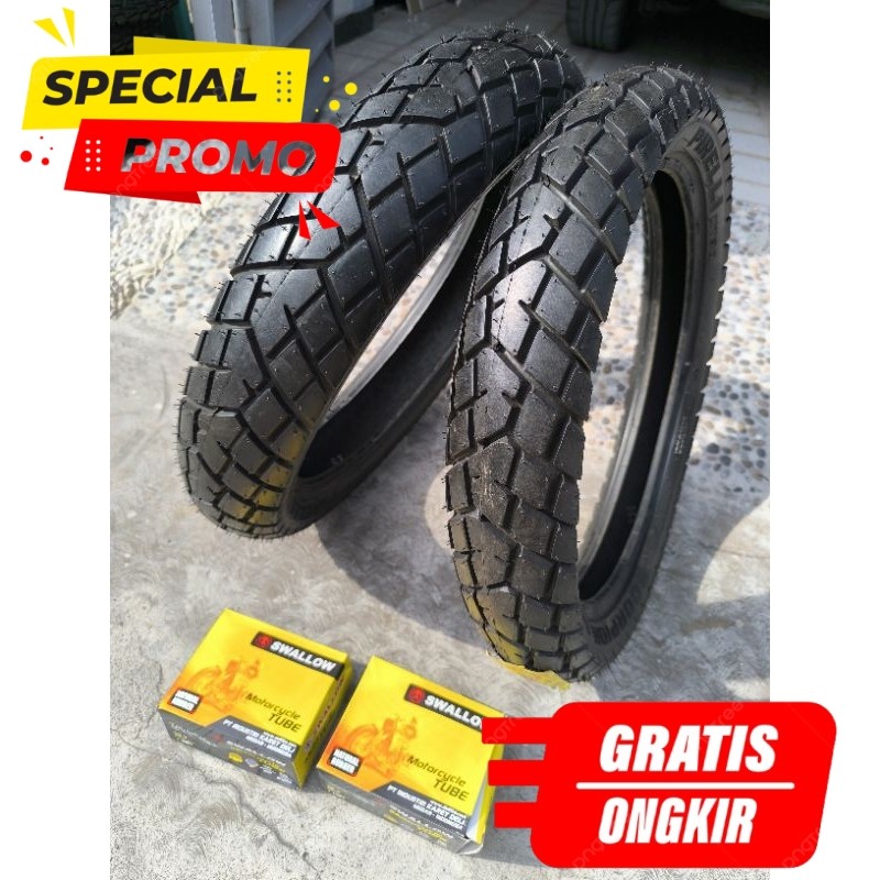 Ban Pirelli Scorpion MT90 Set Ring 18 Ban Motor Dual Sport Original untuk Kawasaki W175