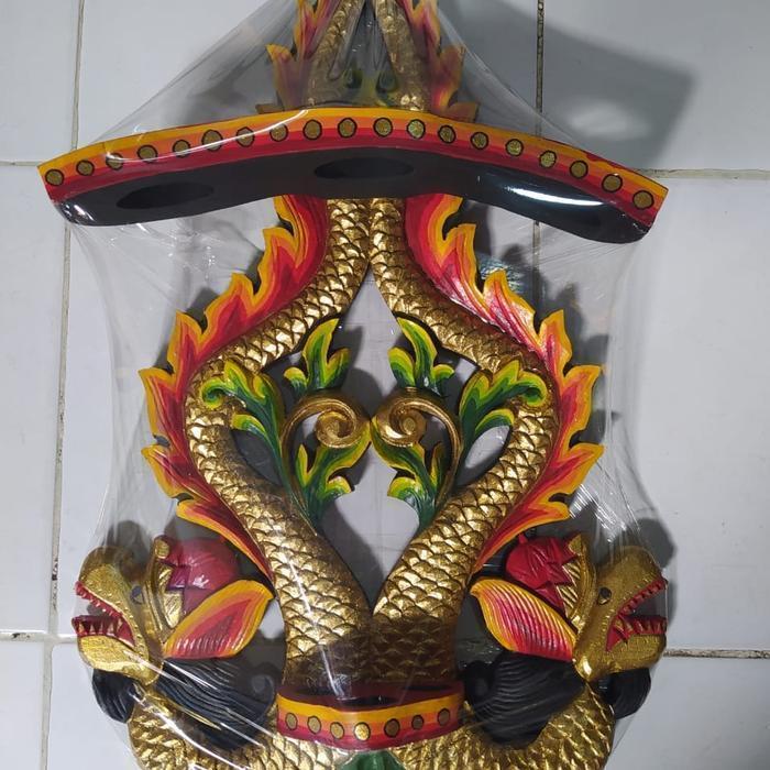 Blawong keris  Isi 3 Ukiran naga sunggingan