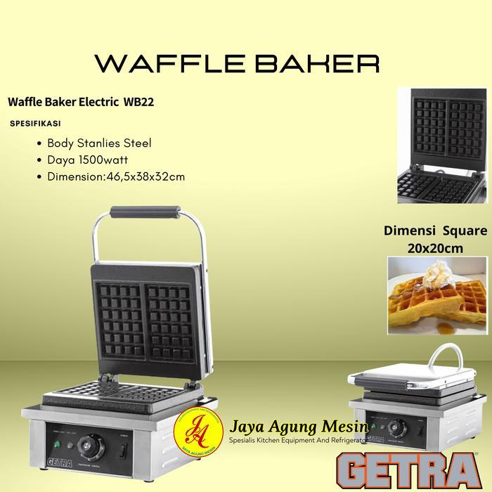 Mesin Waffle Type WB-22 Getra
