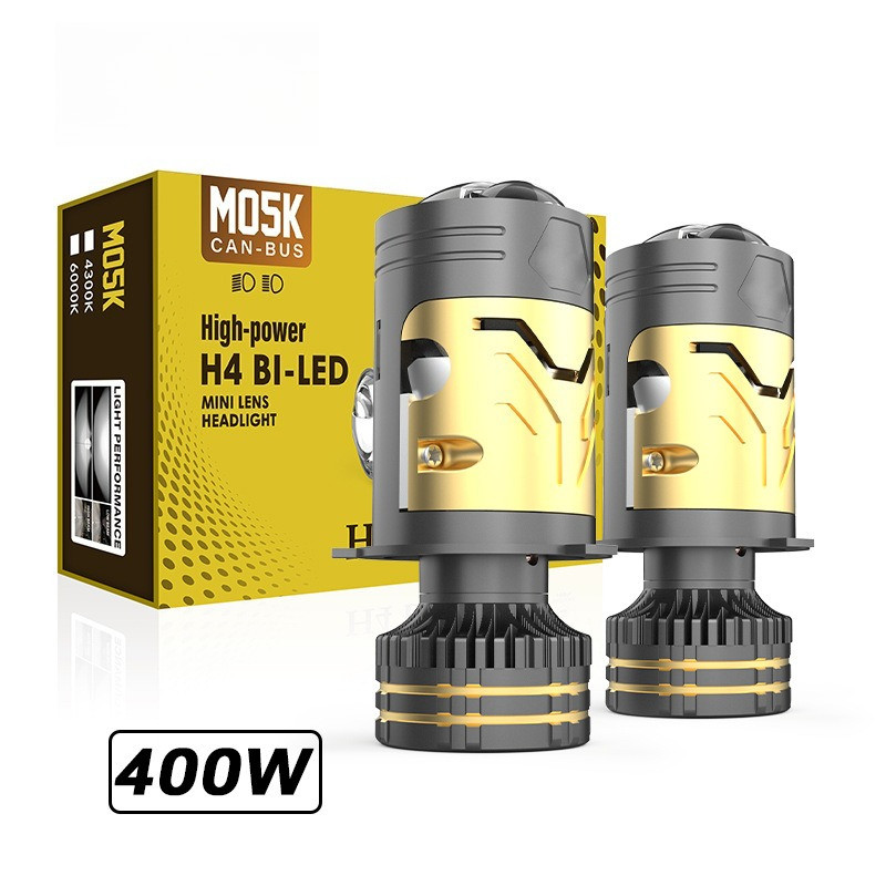 400W Dual Laser LED Headlight H4 Bi-Beam Fisheye 256000LM Canbus Error-Free Waterproof – Penetration