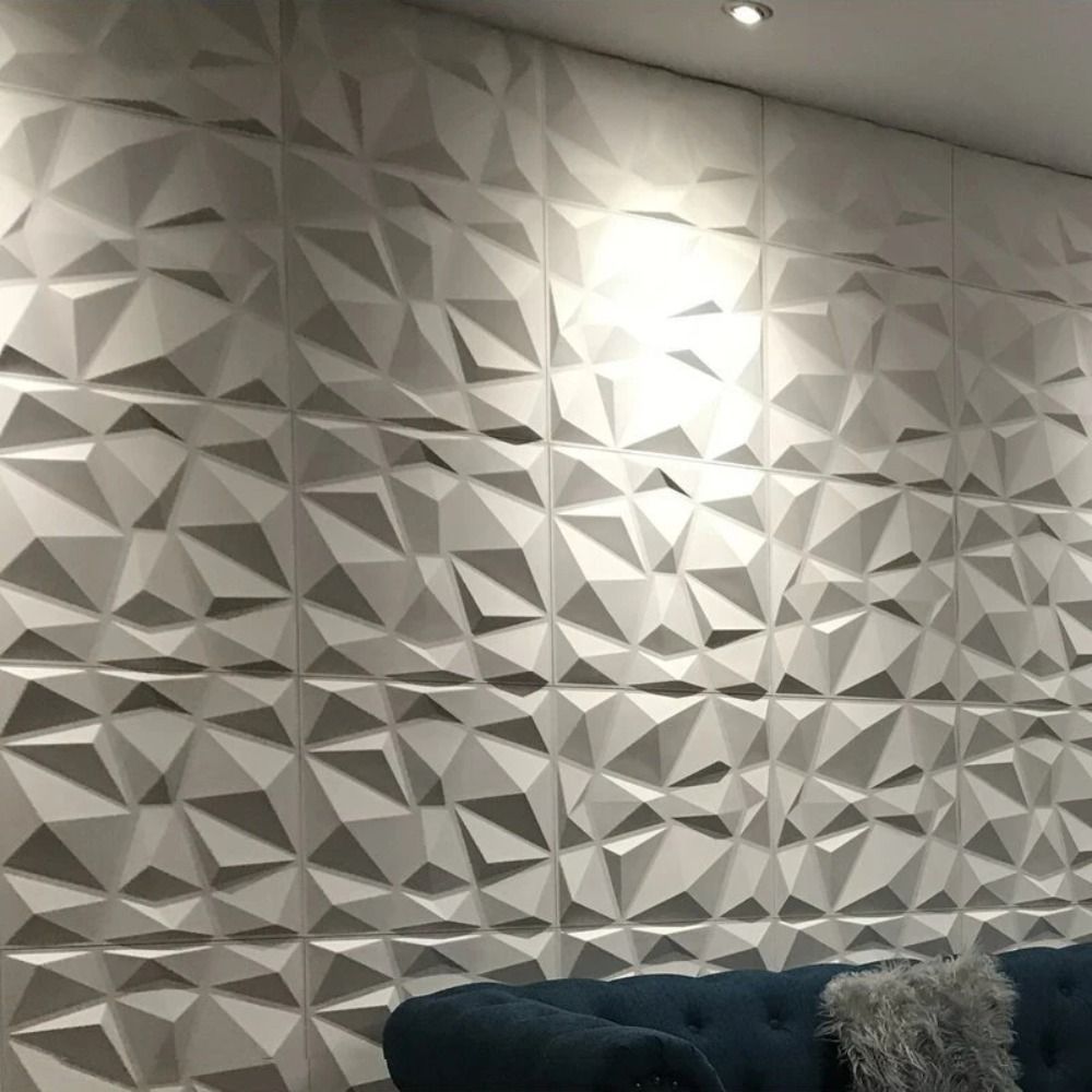Decorative 3D Wall Sticker Waterproof Art Wallpaper 3D Wall Tiles with amond Design Wall Paper Livin