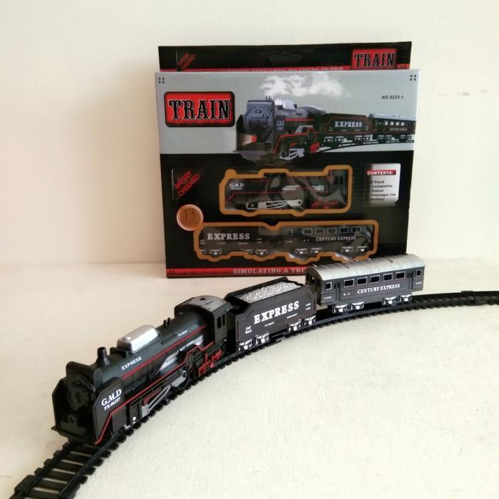 Mainan Kereta Api Express , kereta susun pasang