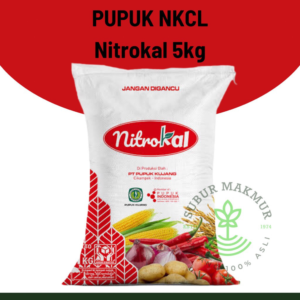 Pupuk NKCL Nitrokal Pupuk Kujang 5kg