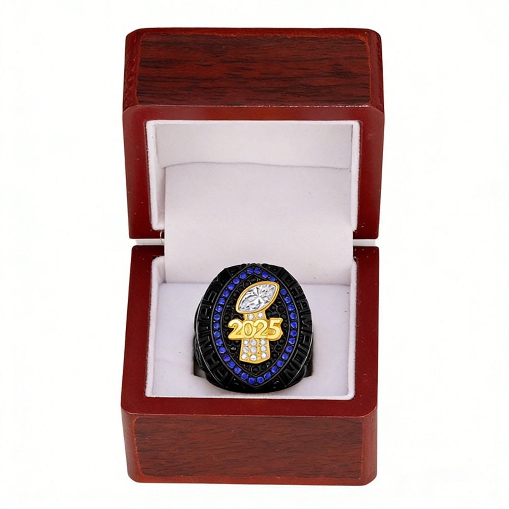 2025 Fantasy Football Championship Ring MVP Award Prize Trophy Sports Winner FFL Championship Ring f