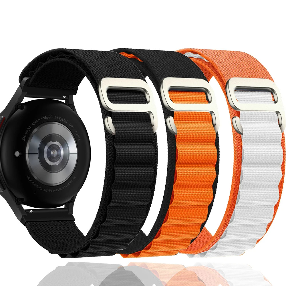 22mm Alpine Loop Strap For Xiaomi MI Wat S1 Active / Color 2 Strap band sport nylon bracelet mi wat 