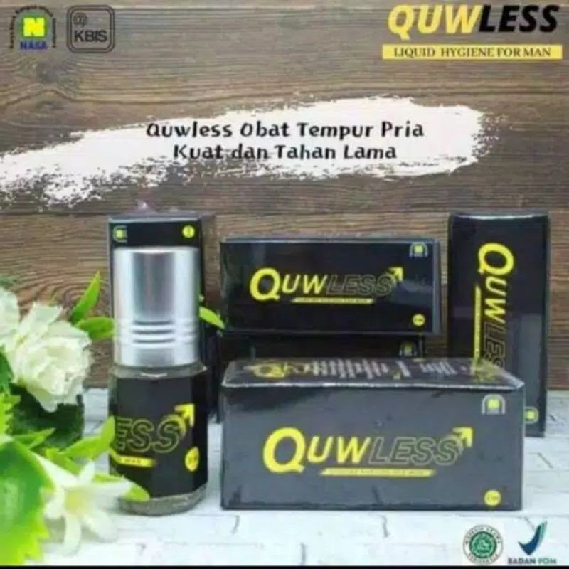 QUWLESS + NASA ORIGINAL + QUWLESS NASA + QUWLESS MINYAK URUT PRIA TAHAN LAMA By Deavisa Terbaik