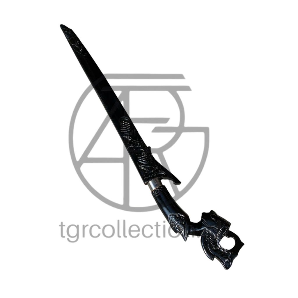 TGR pisau badik wayang hadle cepot bahan baja per asl cibatu super tjm siap pakai