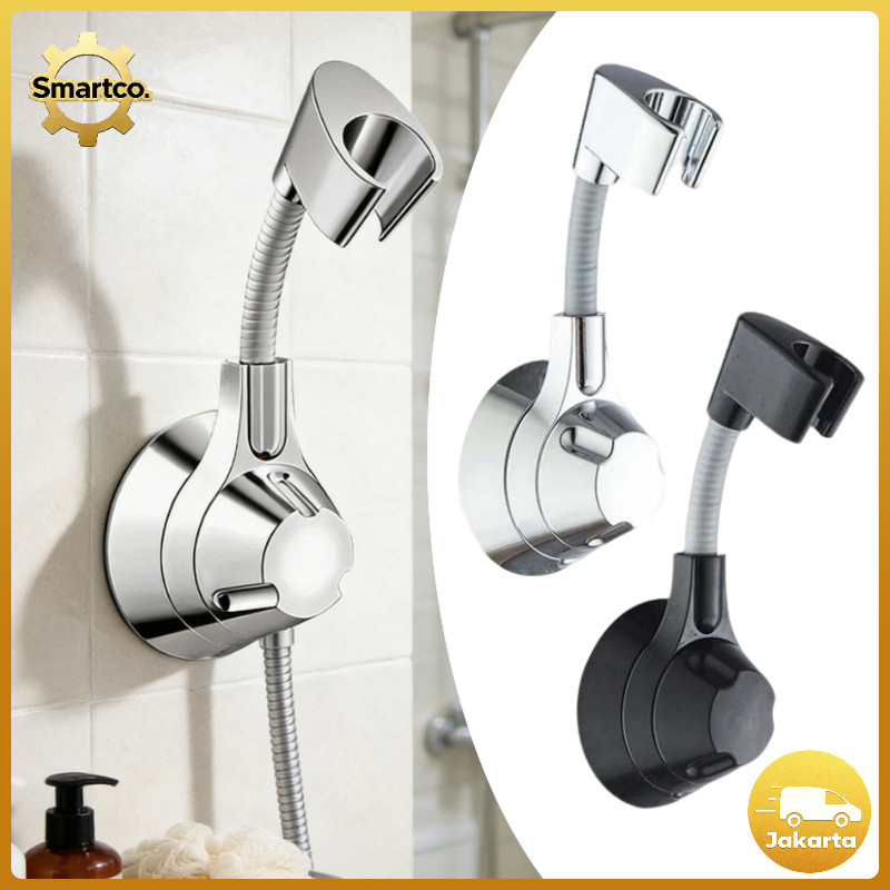 Gantungan Shower Mandi ABS Tempat Shower Tempel Tembok Memutar 360° Adjustable Shower Holder
