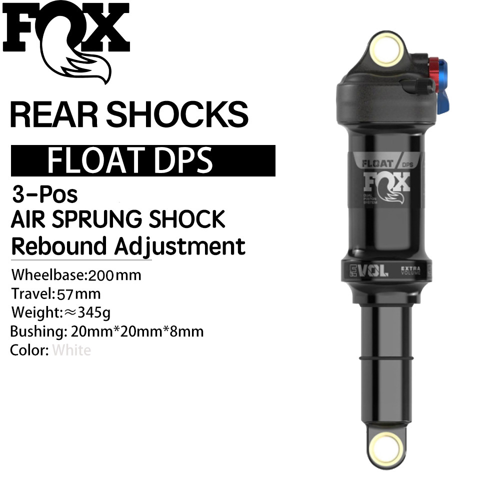 FOX FLOAT DPS AIR SPRUNG SHOCK MTB BIKE REAR SHOCK 200x57 Peredam Kejut Untuk Sepeda Gunung Trail Do