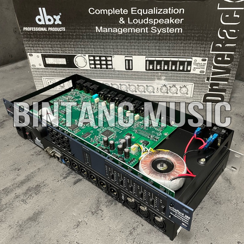 Driverack 260 Speaker Management System 260 Management 260