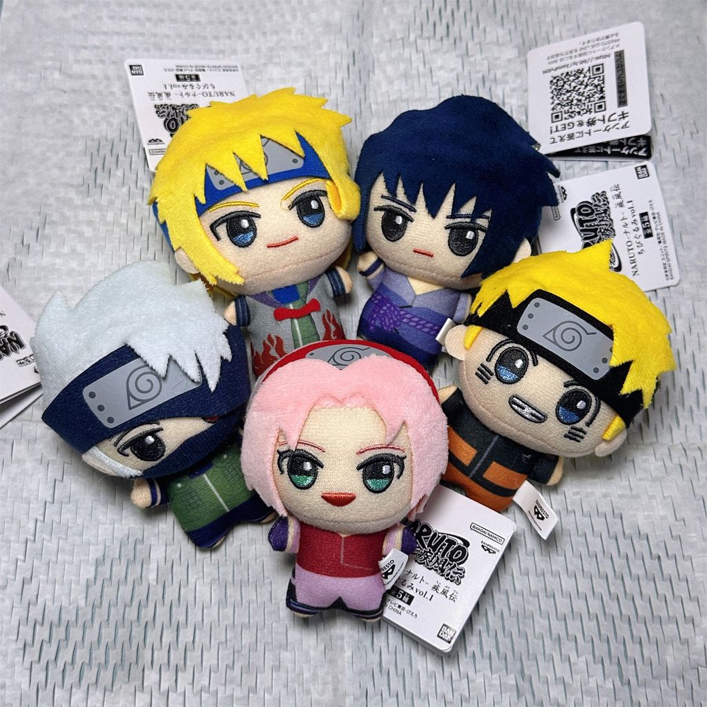 Gaara Hatake Haruno Sakura Hatake Kakashi Uiha Sasuke 10CM Plush Doll Toy