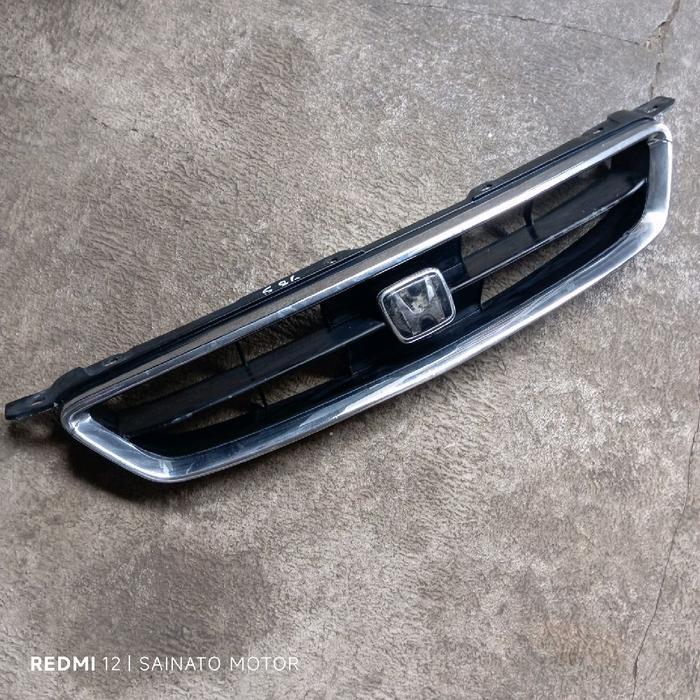 Grill gril emblem lambang bemper depan Honda Accord S86 vti copotan minus